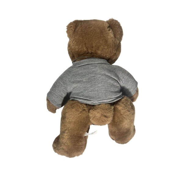 United States Army U.S. Brown Teddy Bear Plush w/T Shirt & Military Dog Tag 12" - Picture 8 of 10